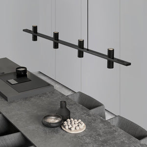 Travertine Parallel Chandelier