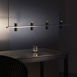 Travertine Parallel Chandelier