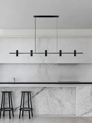 Travertine Parallel Chandelier