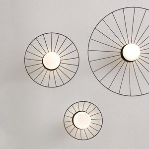 Metal Round Wall Lamp - Docos
