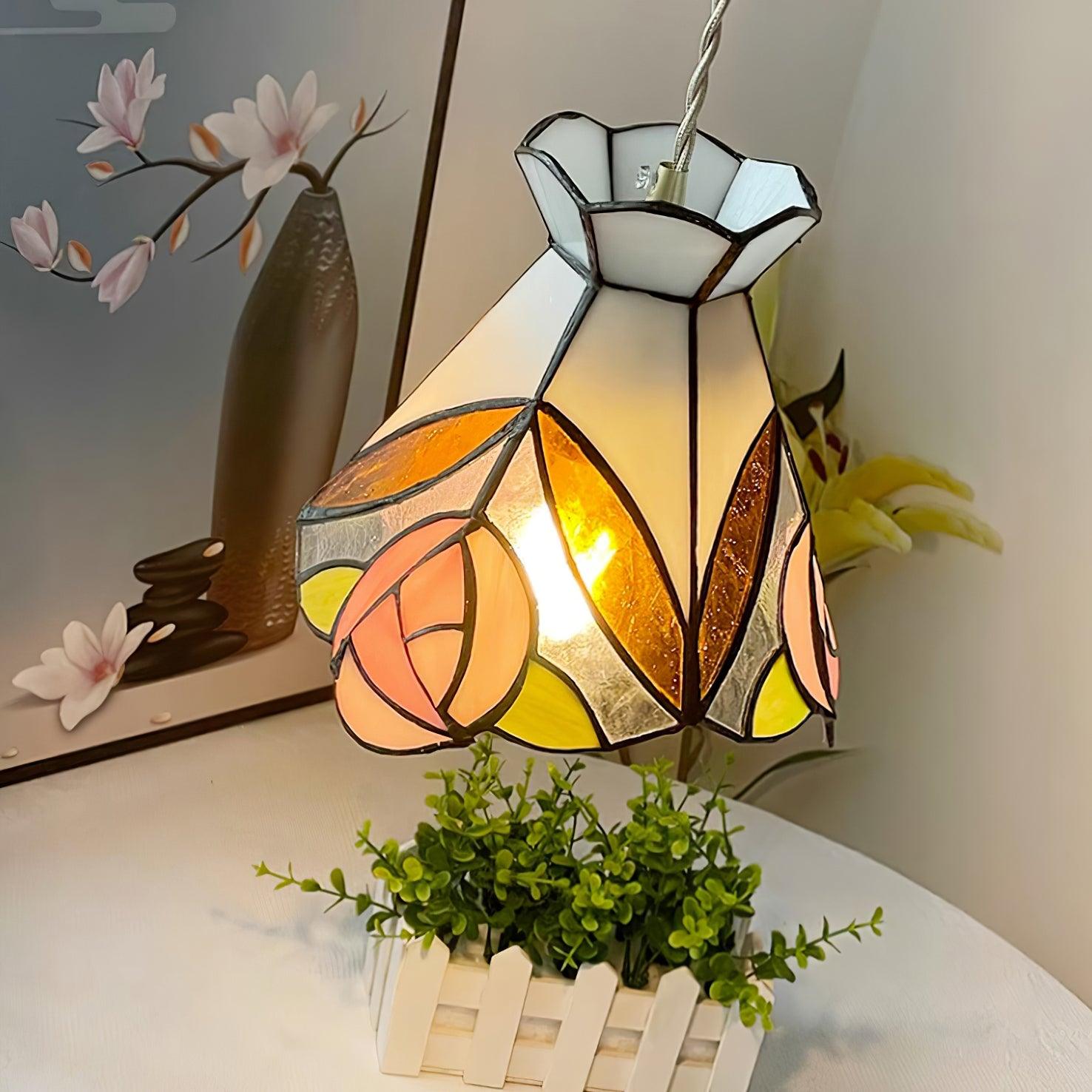 Tiffany Rose Pendant Lamp