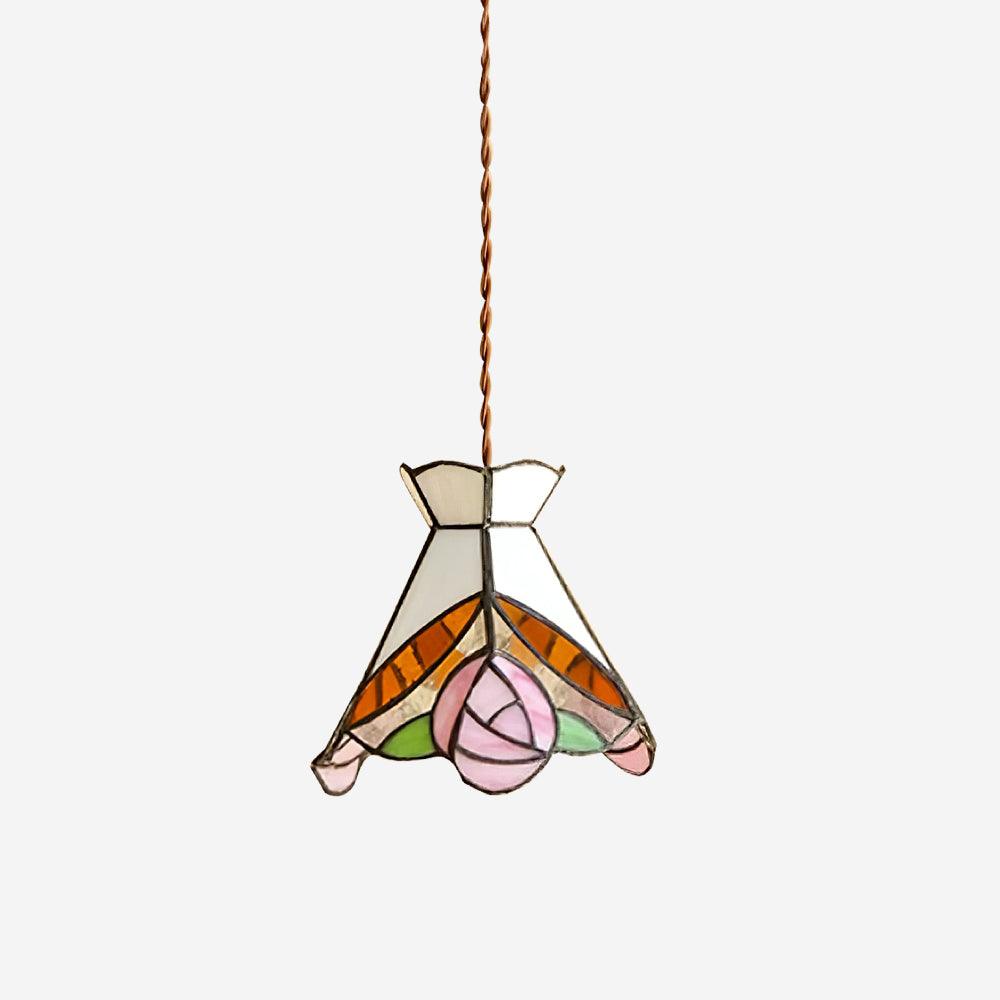 Tiffany Rose Pendant Lamp - Docos