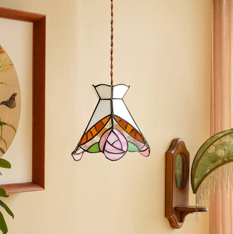 Tiffany Rose Pendant Lamp – detail 4