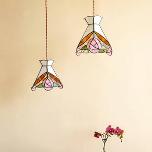 Tiffany Rose Pendant Lamp - Docos
