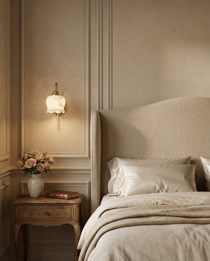 Mia Alabaster Wall Sconce