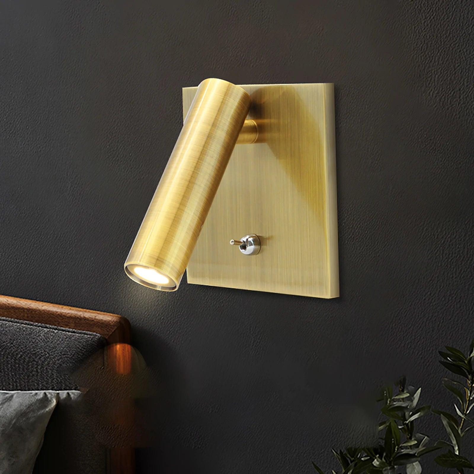 Micro Square Switched Sconce - Docos