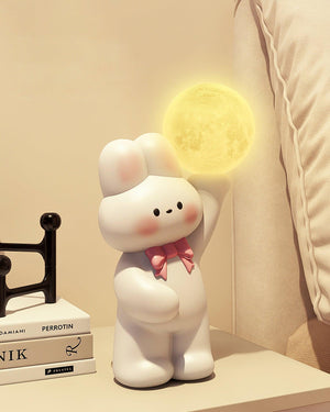 Miffy Rabbit Table Lamp 5.9″- 9.4″ - Docos