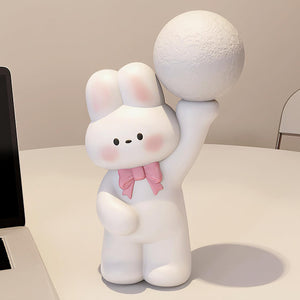 Miffy Rabbit Table Lamp 5.9″- 9.4″