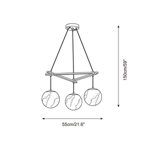 Miira Alabaster Chandelier