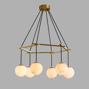 Miira Alabaster Chandelier