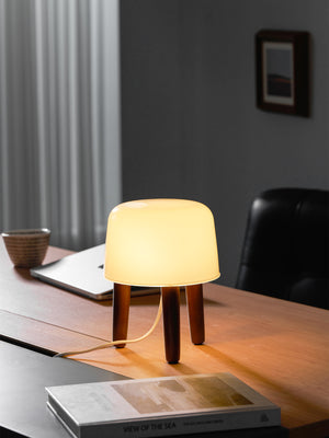 Milch Tischlampe