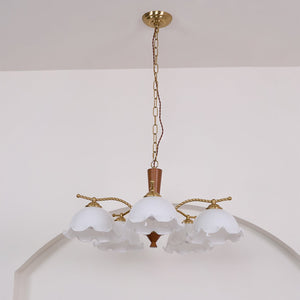 Milky Flower Chandelier