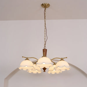 Milky Flower Chandelier