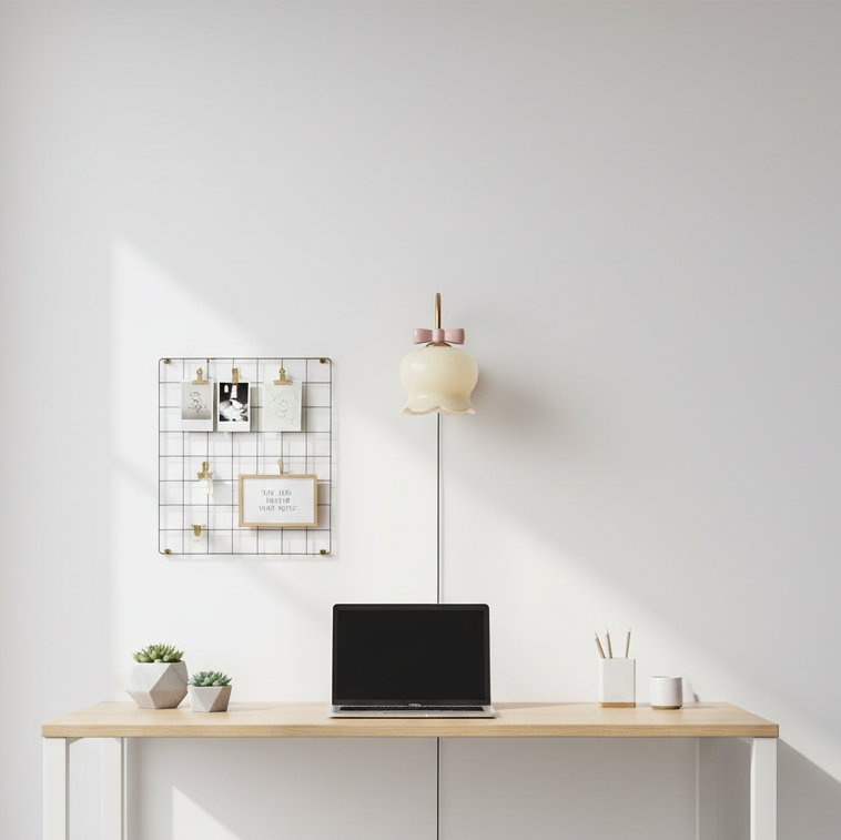 Millie Bells Plug In Wall Lamp