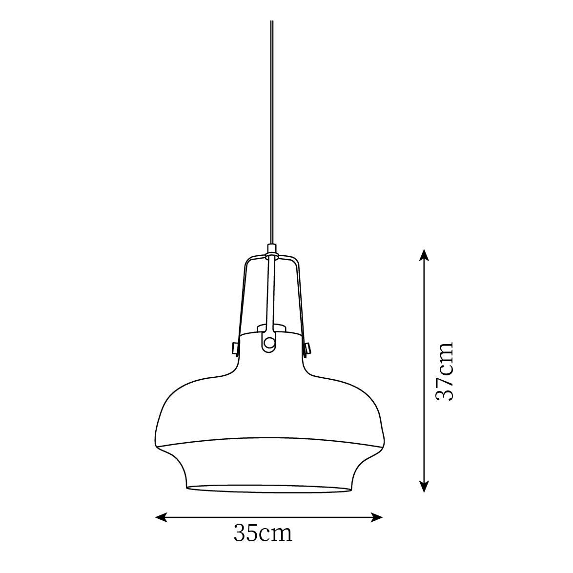 Millow Pendant Lamp 13.7″- 14.5″ - Docos