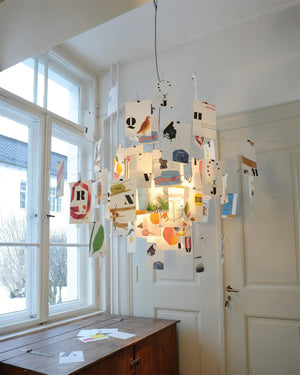 Mina Paper Chandelier