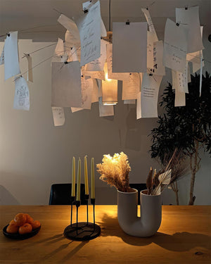 Mina Paper Chandelier