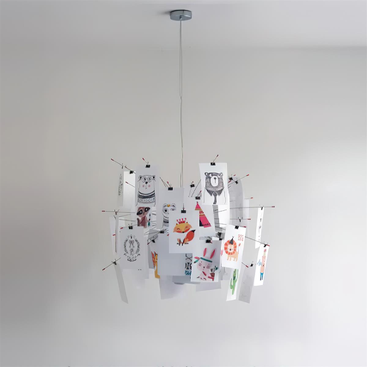 Mina Paper Chandelier