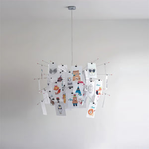 Mina Paper Chandelier