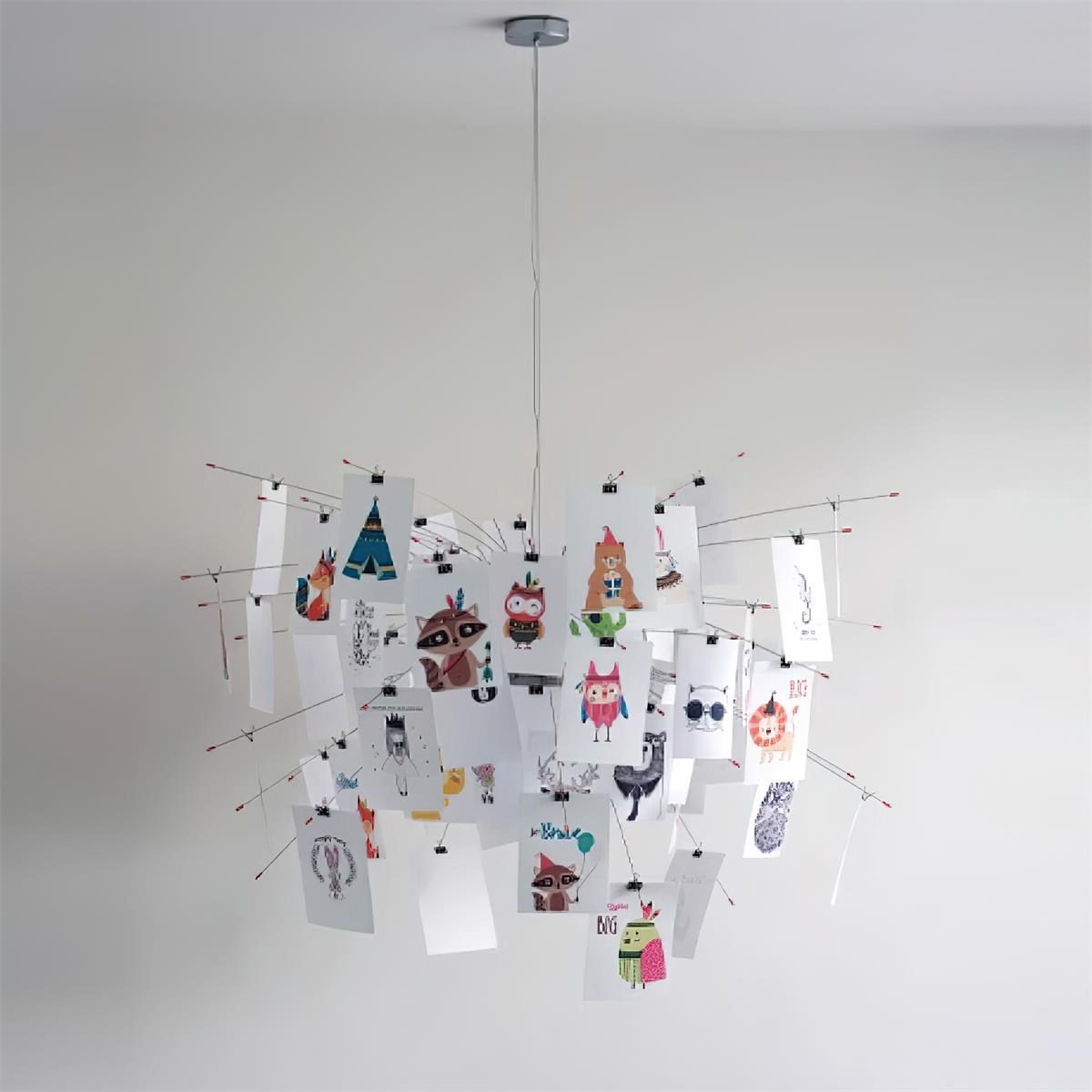 Mina Paper Chandelier