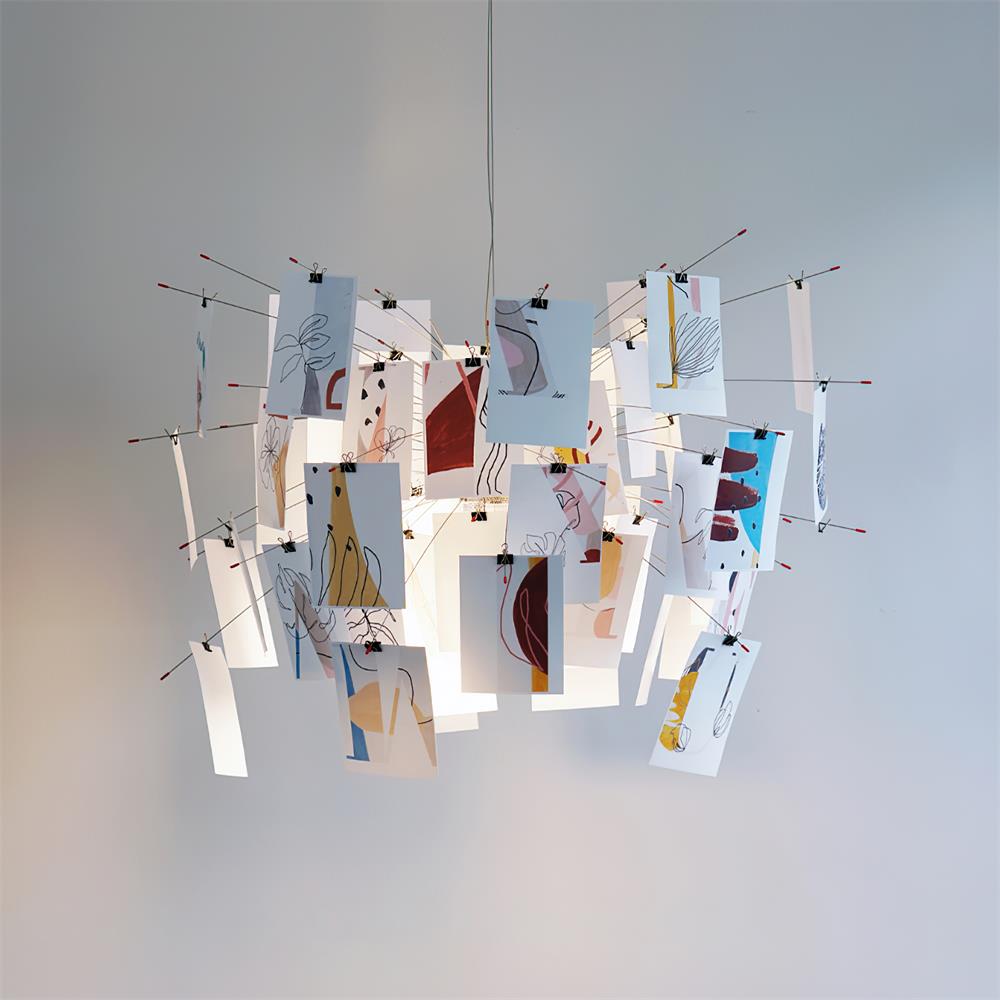 Mina Paper Chandelier