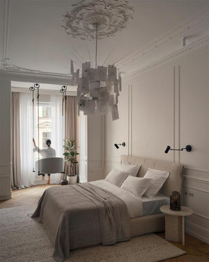 Mina Paper Plug In Chandelier