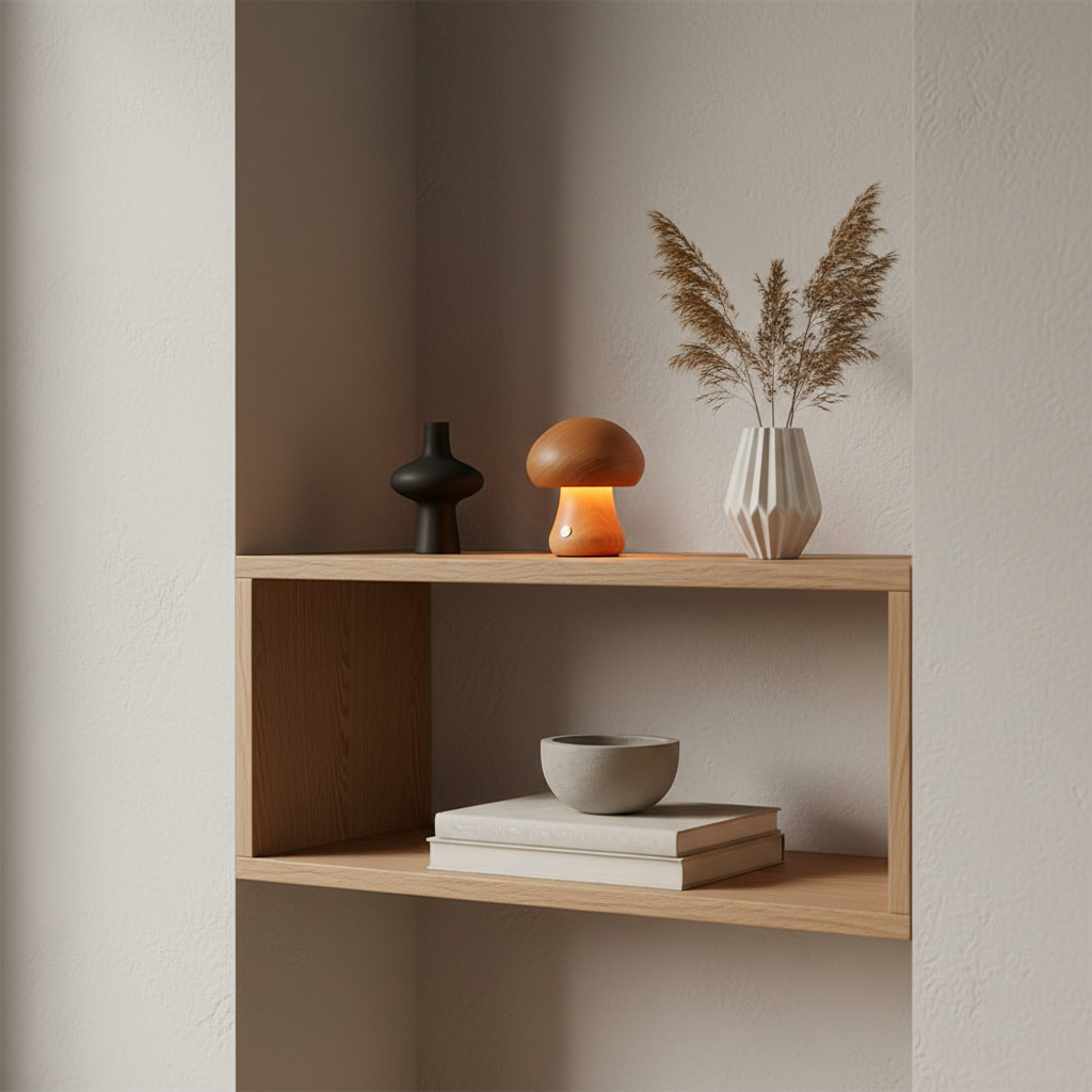 Mini Mushroom Table Lamp