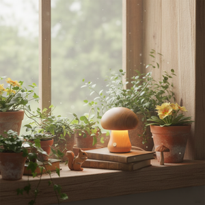 Mini Mushroom Table Lamp