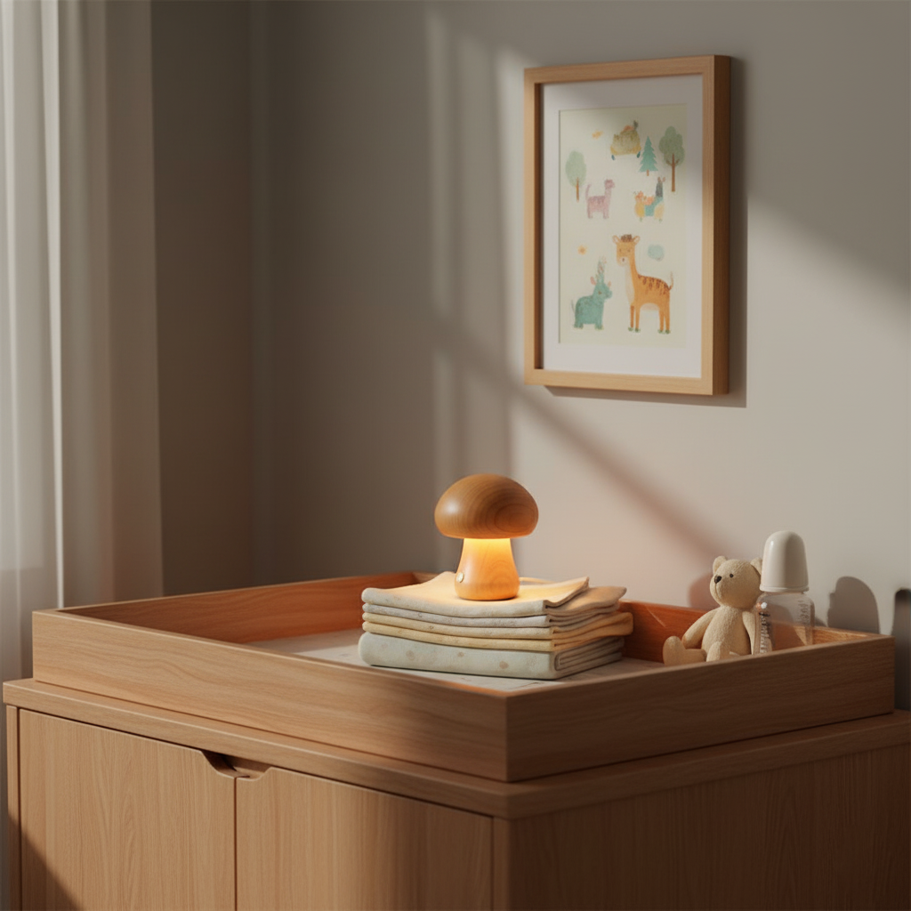 Mini Mushroom Table Lamp