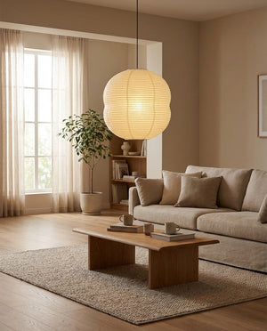 Mini Washi Paper Pendant Light
