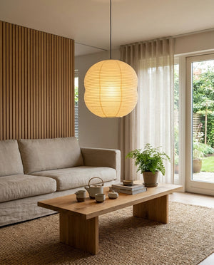 Mini Washi Paper Pendant Light