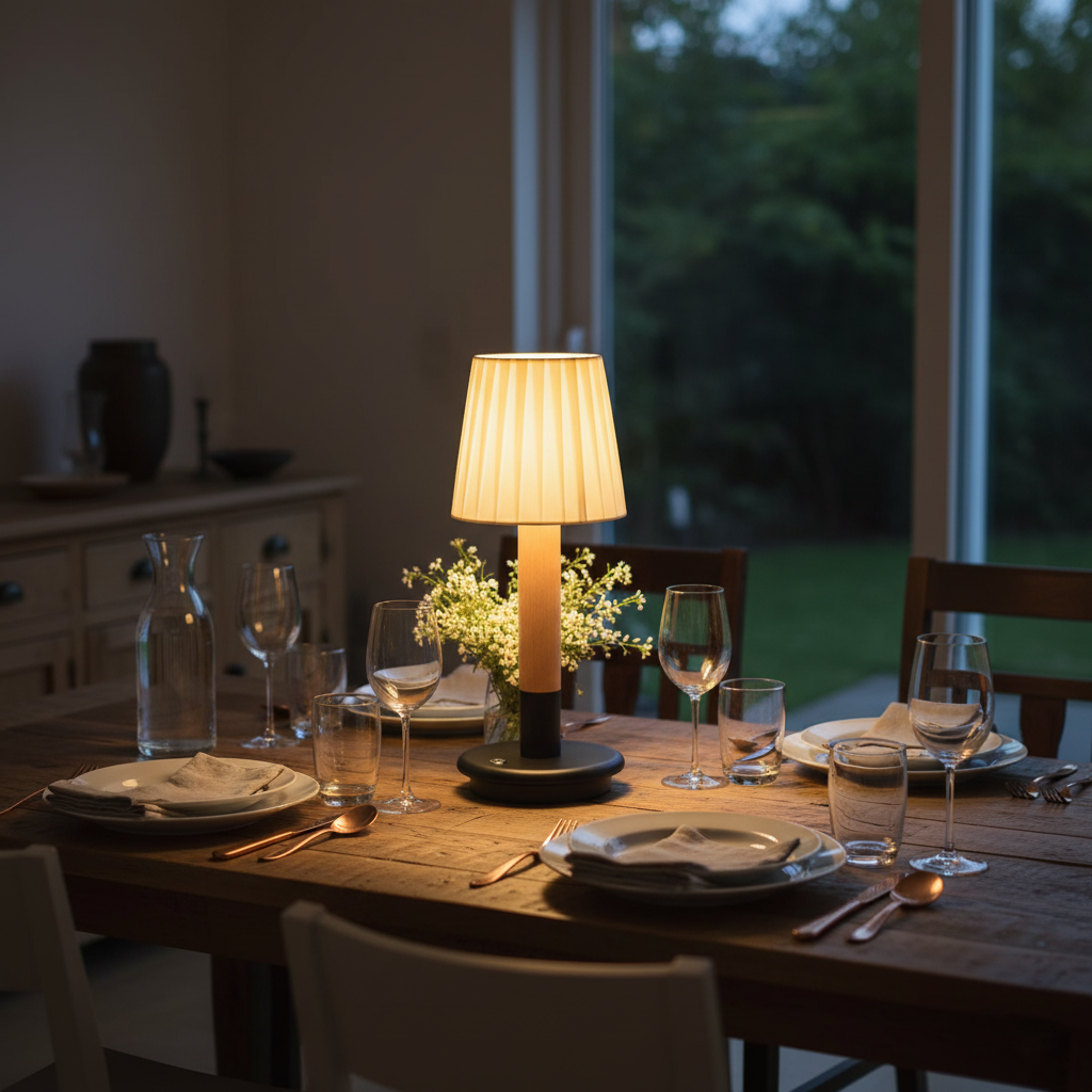 Minima tragbare Tischlampe