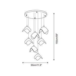 Mira Bloom Chandelier