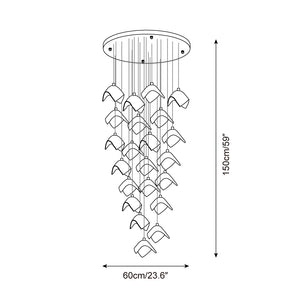 Mira Bloom Chandelier