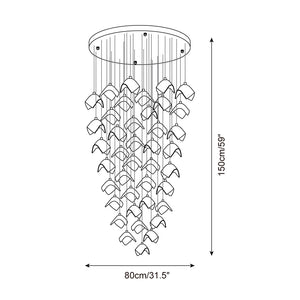 Mira Bloom Chandelier
