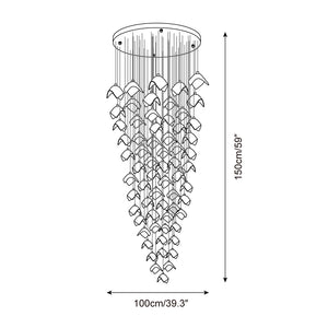 Mira Bloom Chandelier