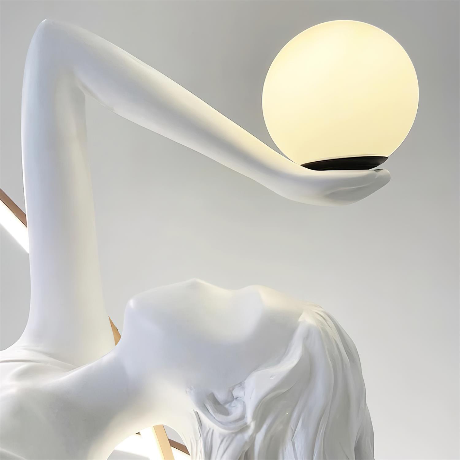 Misha Goddess Statue Floor Lamp - Docos