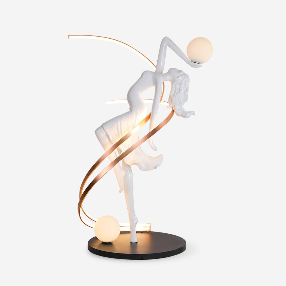 Misha Goddess Statue Floor Lamp - Docos