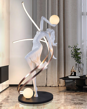 Misha Goddess Statue Floor Lamp - Docos