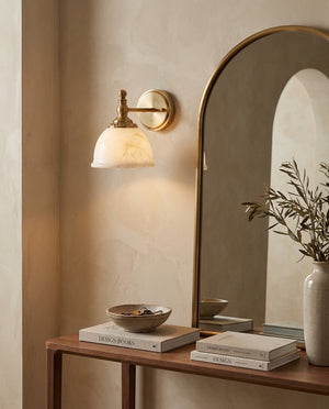 Mishya Alabaster Wall Sconce
