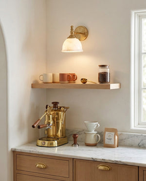 Mishya Alabaster Wall Sconce