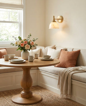 Mishya Alabaster Wall Sconce