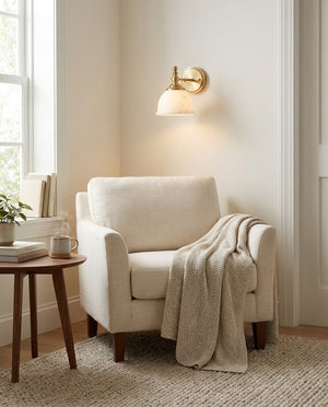 Mishya Alabaster Wall Sconce