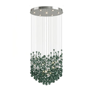 Emerald Rainfall Crystal Customize Chandelier