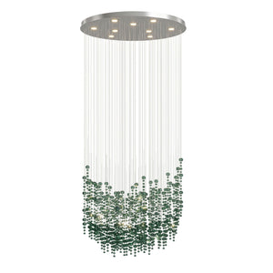 Emerald Rainfall Crystal Customize Chandelier