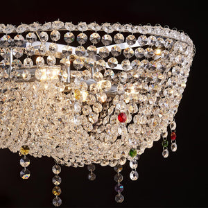 Modern Round Crystal Chandelier