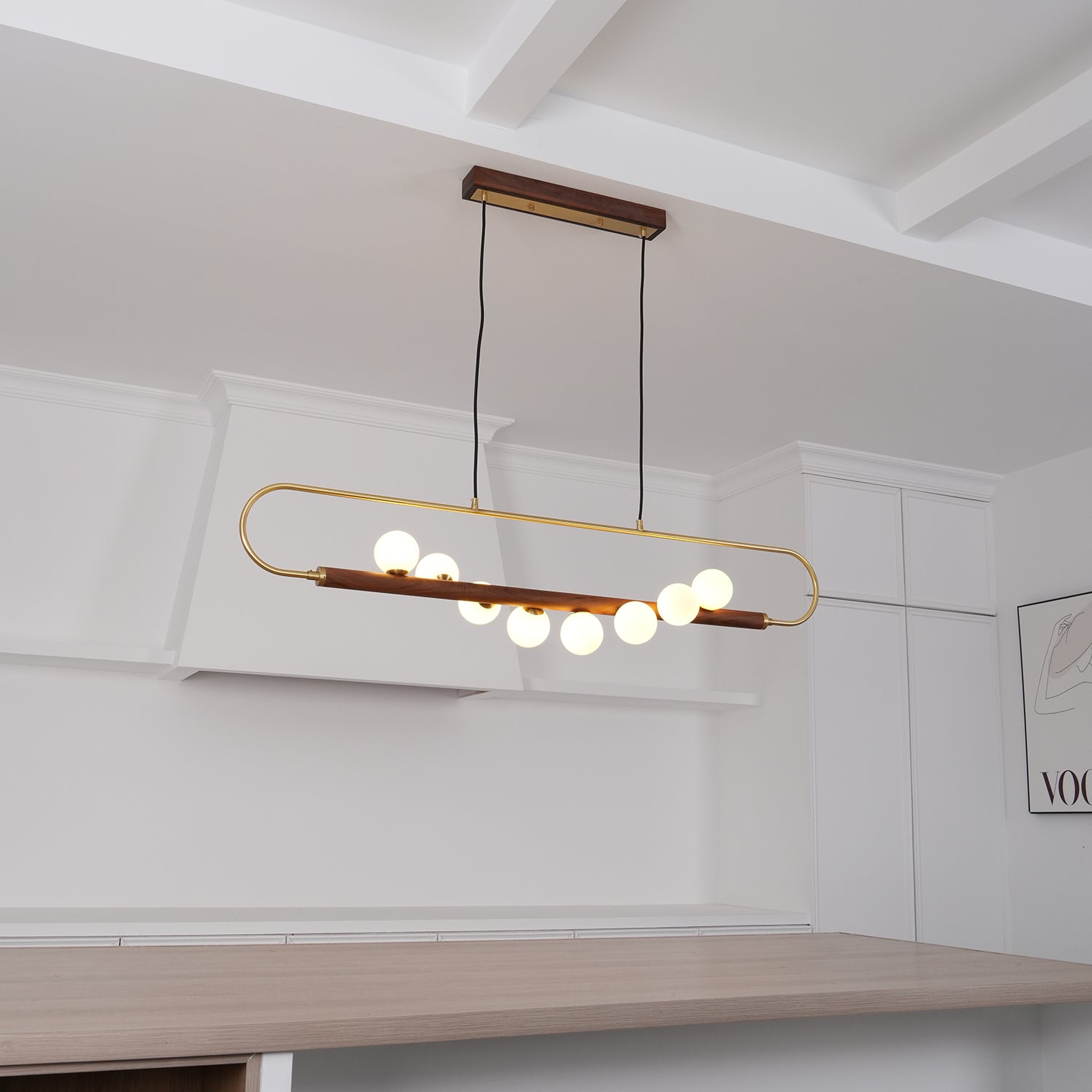 Modern Zeta Chandelier