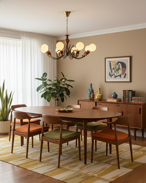 Modernist Cluster Chandelier