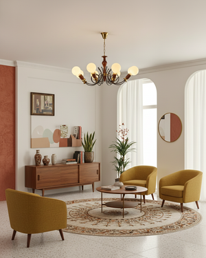 Modernist Cluster Chandelier