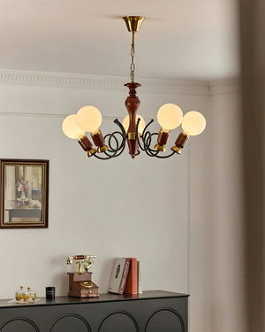 Modernist Cluster Chandelier
